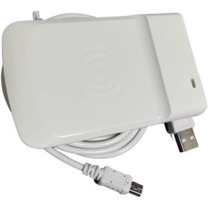 Plug and Play USB EMID NFC Card Reader 7byte 4byte UID Adjustable 125KHZ 13.56MHZ