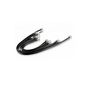 2PCS/lot Black DIY 6 Core Jumper Cable for NXT EV3 Robot Toy Data Cable