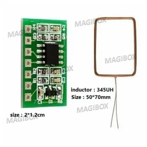 RFID 125kHz ID card reader Embedded module Circuit Modules UART Interface