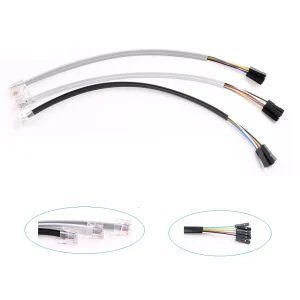 Dupond Wire Jumper Cable Female to 6P6C Connector for BBC micro NXT EV3 Robot Toy