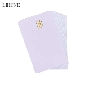 100PCS SLE 4442 Chip Smart IC Cards Blank PVC IC Cards ISO7816