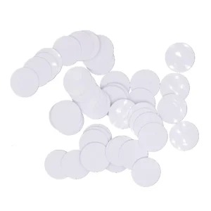 100PCS 25mm Coin Tag SL2ICS20 Chip PVC Coin Card 13.56Mhz ISO15693