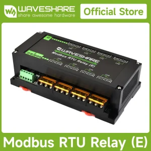 Industrial Modbus RTU 8-ch Relay Module (E) with RS485 Interface,30A High Current,Multi Isolation Protection Circuits