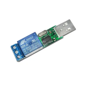 USB Relay Module AT Command Relay Switch Support Android WinOS