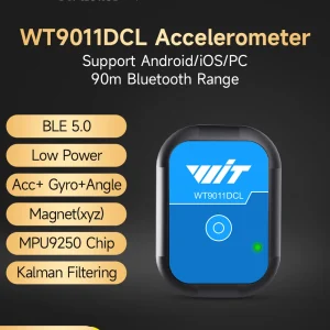 WitMotion WT9011DCL Bluetooth 5.0 Accelerometer Gyroscope Angle Sensor Electronic Compass Magnetometer Inclinometer for Arduino