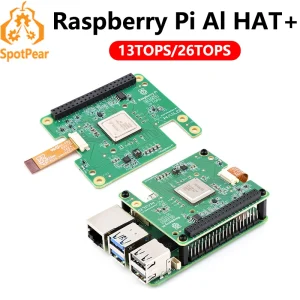 Raspberry Pi AI HAT+ Official Original Hailo-8/8L 13/26Tops For Pi5 PCIe M.2 Gen3