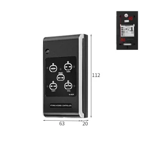 Professional 5 Range Programmed Switch for Autodoor System